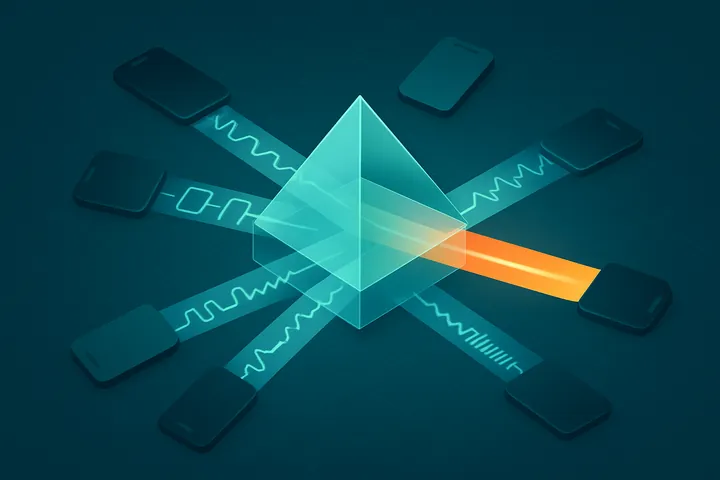 Code Division Multiple Access (CDMA) — It is a spread-spectrum channel access method letting many users share one frequency