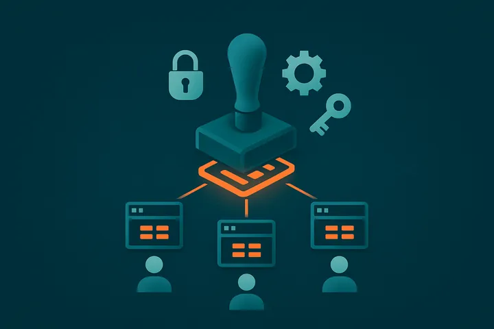 Group Policy Object — A collection of Active Directory settings (a GPO) that centrally enforce security