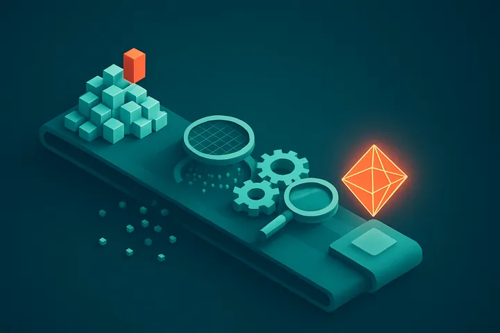 Knowledge Discovery in Databases (KDD) — The end-to-end process of turning raw data into valid patterns through selection