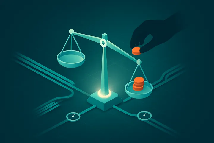 Routing Metric — The value a routing protocol uses to pick the best path