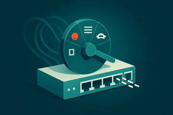 STP Port States — The five stages, Blocking, Listening, Learning, Forwarding, and Disabled, an STP switch port moves