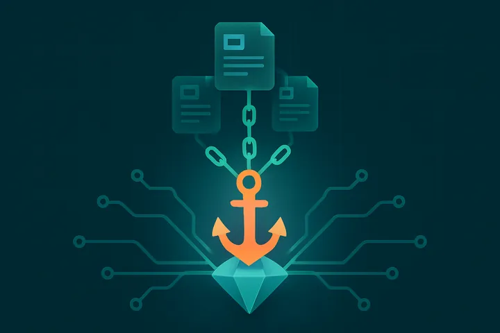 Trust Anchor — An inherently trusted entity — like a root CA certificate or a DNSSEC root key — that serves as the starting