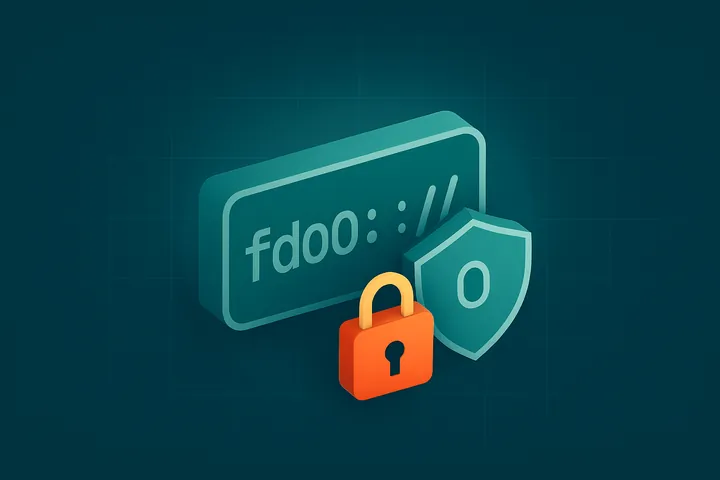 Unique Local Address — An IPv6 private address (RFC 4193