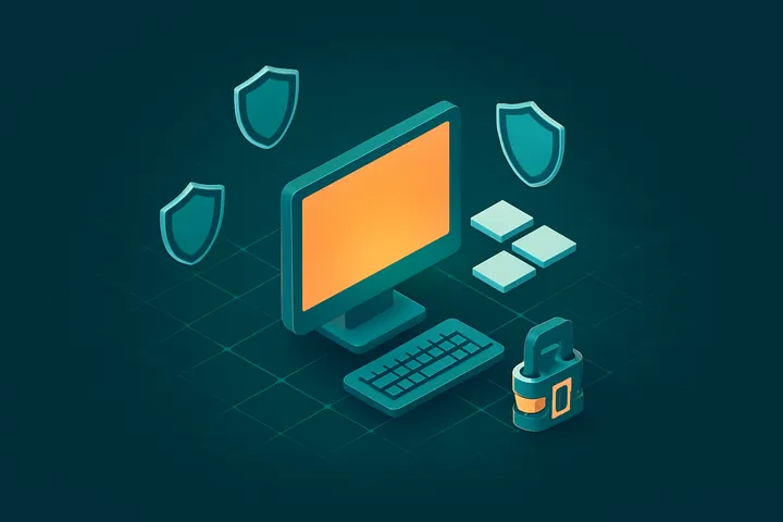 Workstation — A networked end-user computer—desktop or laptop—that serves one user and forms a major endpoint attack